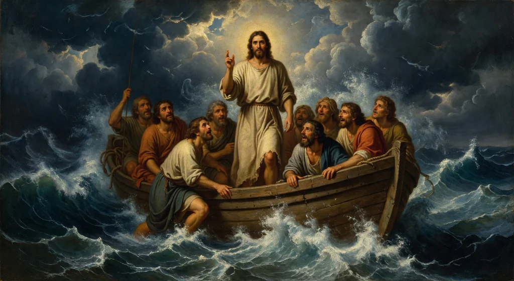 Jesus Acalma a Tempestade